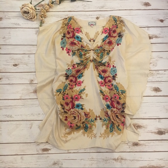 Yoana Baraschi Tops - Yoana Baraschi floral blouse
